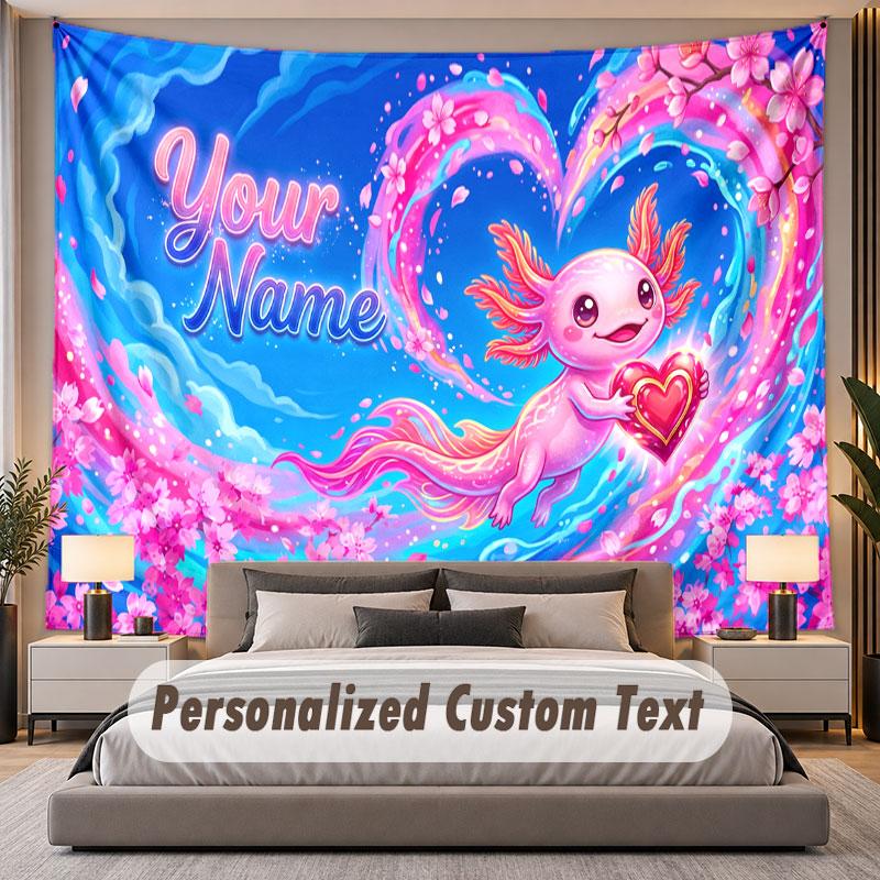 Fantasy Magic (55) Theme Personalized Tapestry Custom Name Text Wall Hanging Tapestry Home Background Decoration