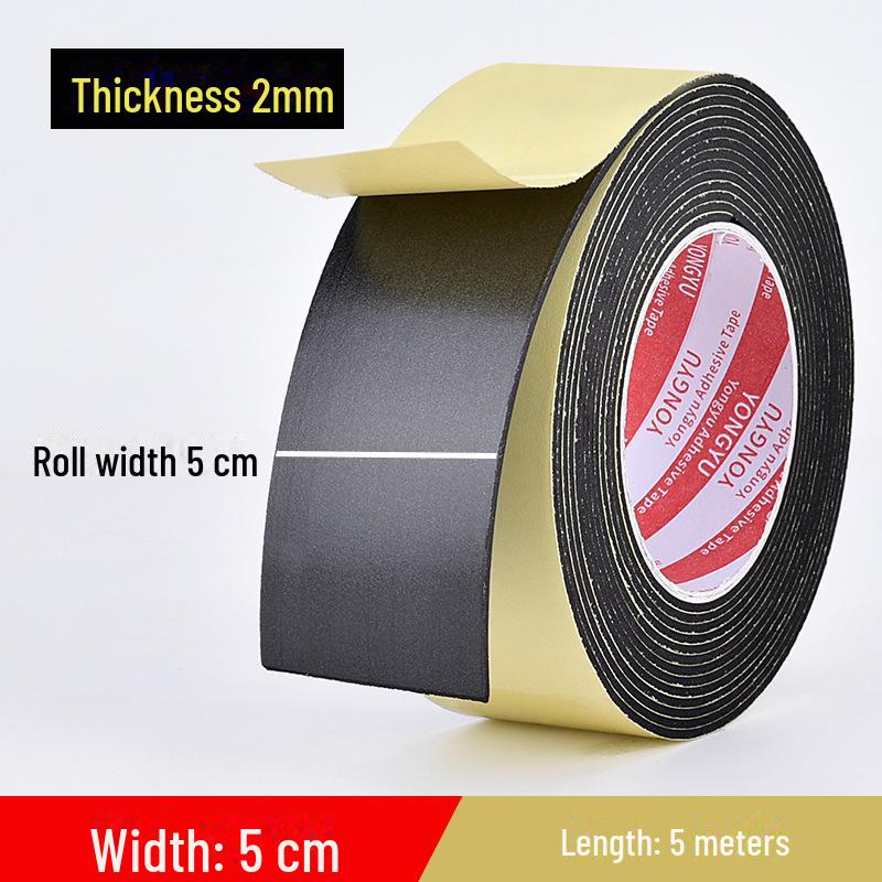 Self-Adhesive EVA Foam Sealing Strip – Dust-Proof, Temperature-Resistant, Anti-Collision, Shock-Absorbing Rubber for Doors and Windows