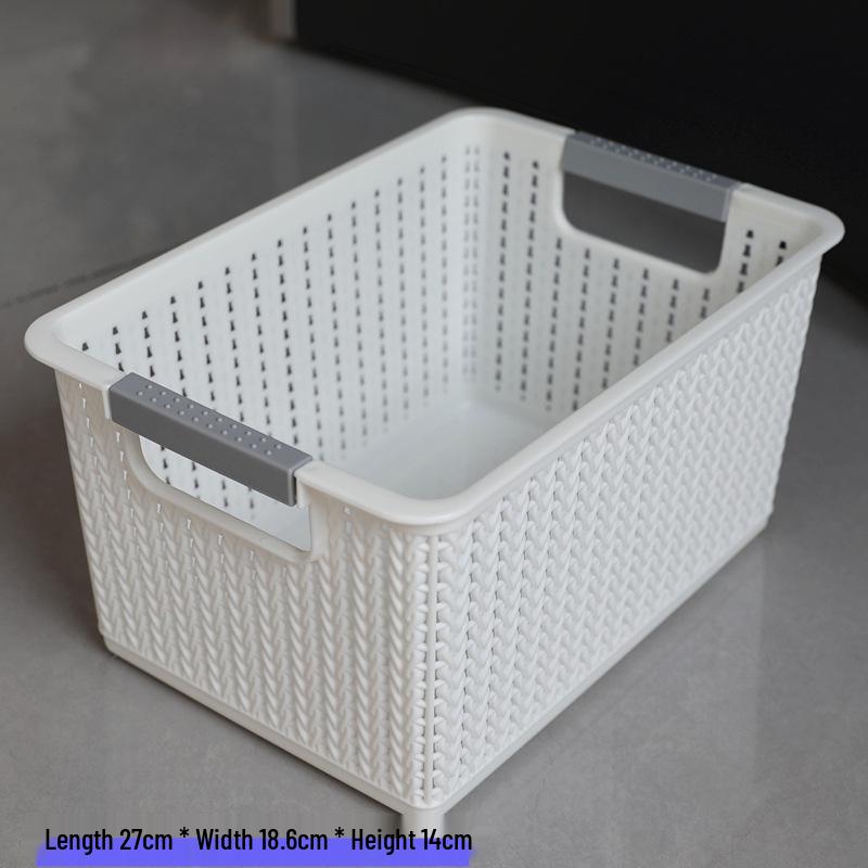 Thickened Star Moon Rectangle Storage Basket for Small Items and Snacks