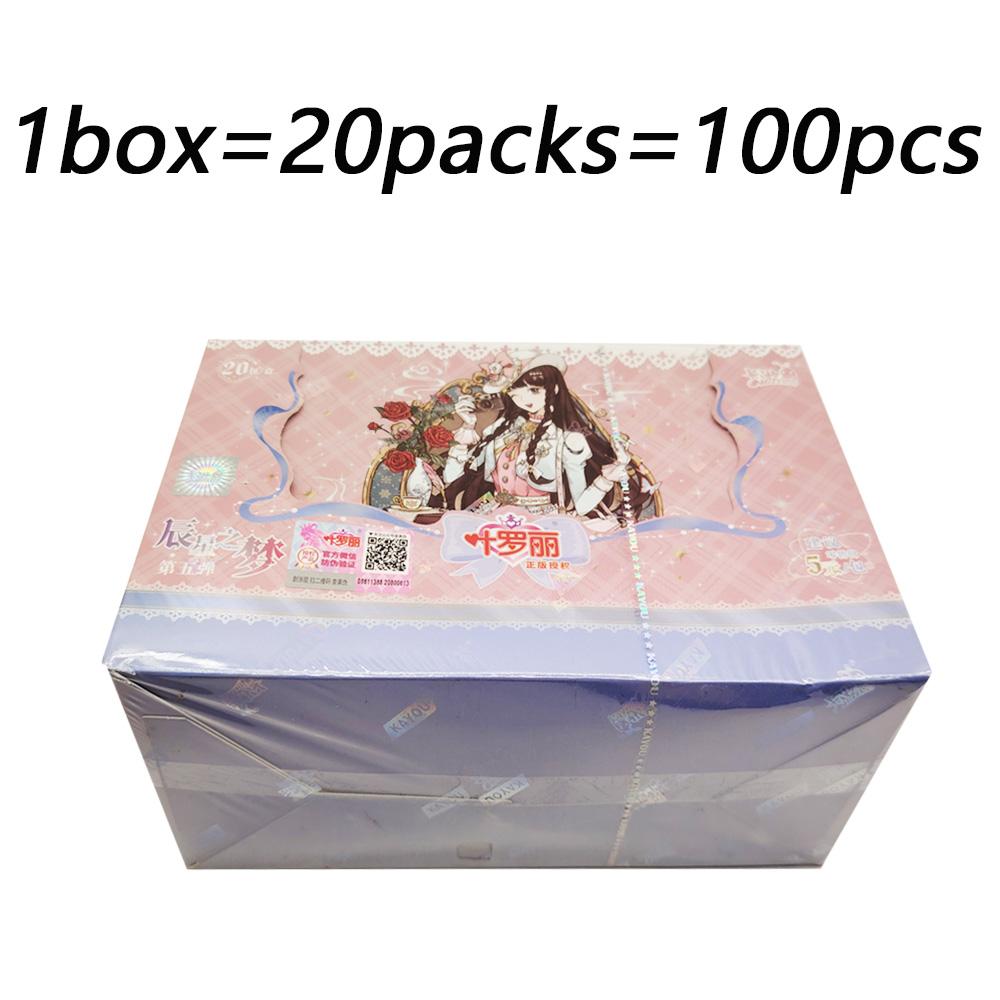 Ye Luoli Collection Cards Fantasy Adventure 3D Animation Figure Dreamy Exquisite Art Rare Cards Gift for Children