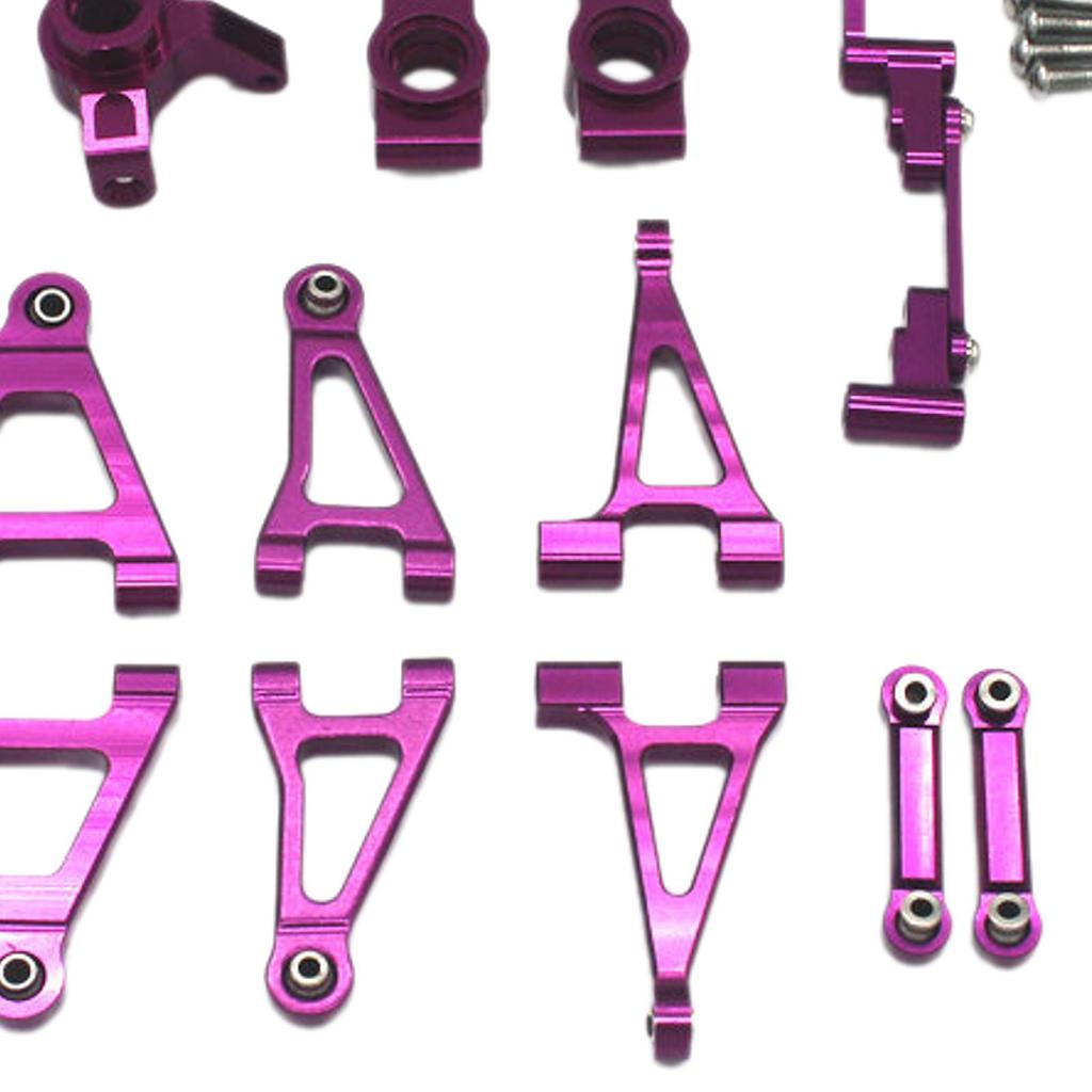 Aluminium Accessories Set Combo Parts Replacement for 1:14 Scale 14301 14302 14303 RC Car Vehicle Accessory Modification Part