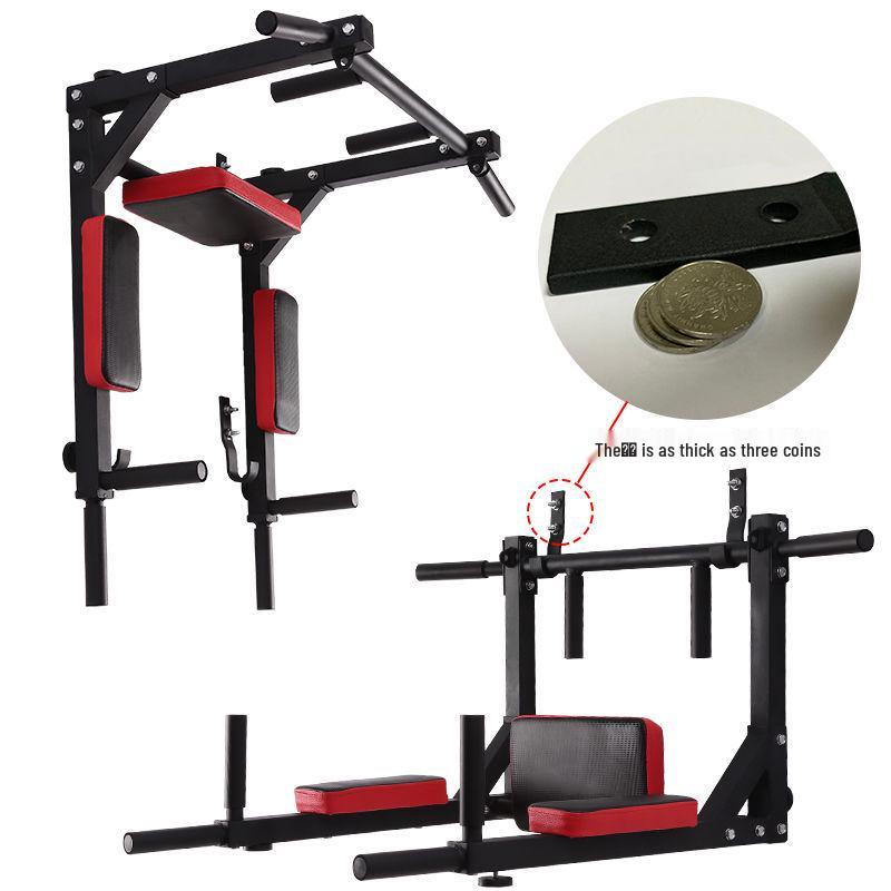 Zhongying Thickened Wall-Mounted Pull-up Bar for Adults, Home Fitness Equipment.