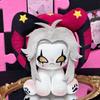 Stuffed 20cm Game The Freak Circus Pierrot Cute Anime Figures Plush Cosplay Dress Up Cotton Doll Toys for Children Birthday Gift