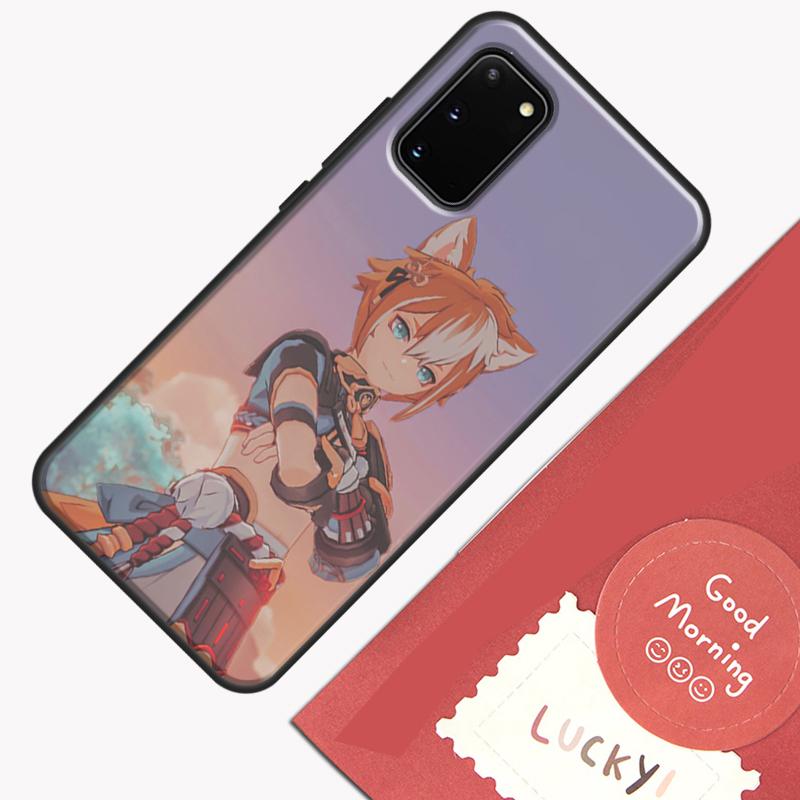 Genshin Impact Gorou Phone Case For Samsung Galaxy S26 S25 Ultra S20 S21 S22 S23 S24 S10 Plus S25 FE Cover Shell