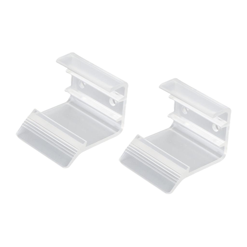 4Pcs RV Sliding Mirror Door Latch Deformation Proof Enhanced Safety Mirror Closet Door Latch Catch for Campervan