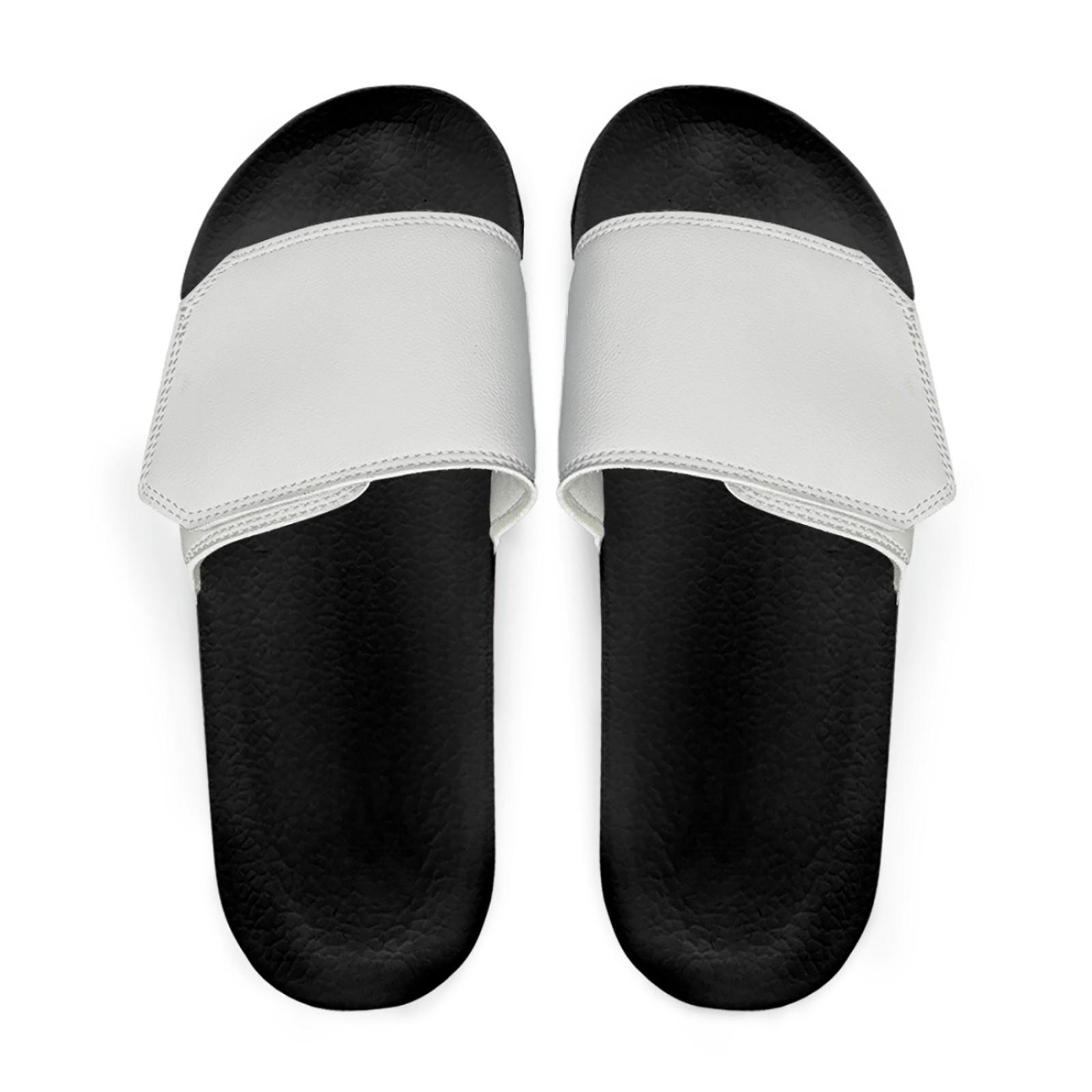 

Персонализированные индивидуальные тапочки для мужчин и женщин, скользящие домашние новые тапочки для домашнего использования 48 чёрный