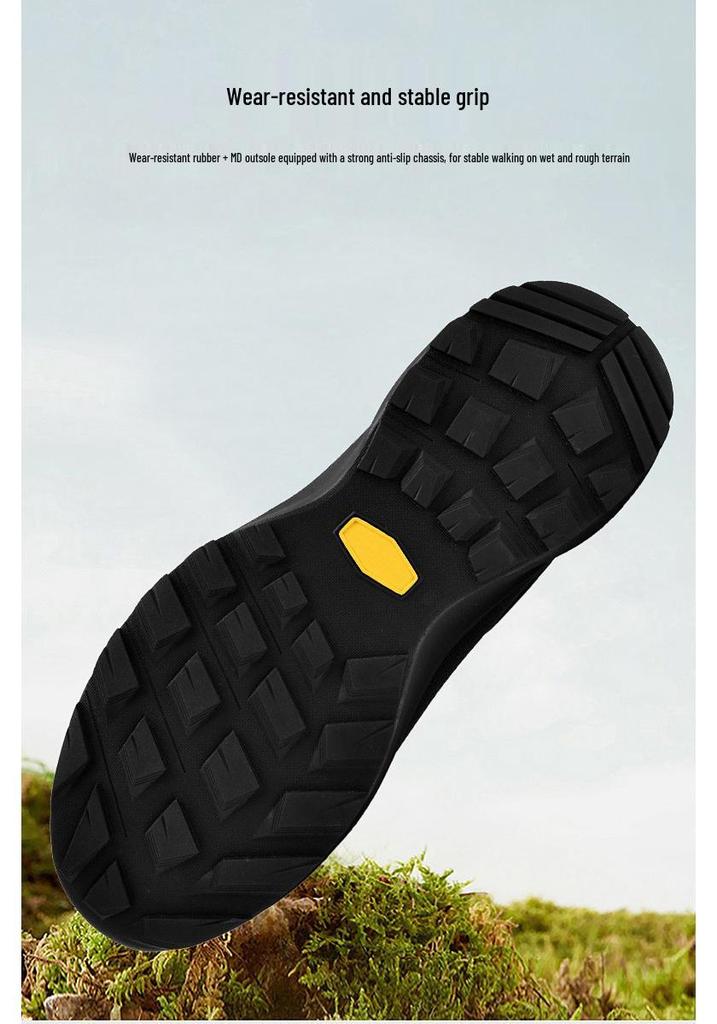 Bird House Men's All-Terrain Waterproof Running and Hiking Shoes with Invisible Height Boost