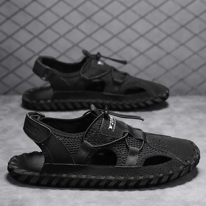 Outdoor Man Sandals New Design 2024 Running Sports Shoes for Men on Offer Non-slip Big Size High Quality Summer Low Price Trend