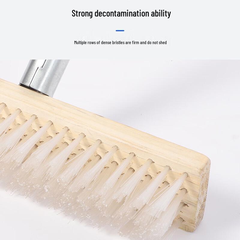 Abdo Long-Handle Hard Bristle Road Cleaning Brush Set