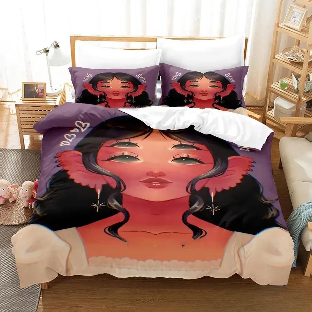 3D Print Portals Melanie Martinez Album Bedding Set Boys Girls Twin Queen King Size Duvet Cover Pillowcase Bed Boys Adult