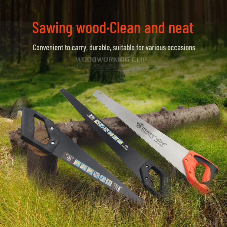 Woodworking Hand & Jigsaw for Home & Garden Projects