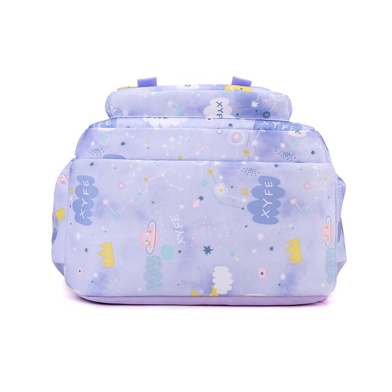 Campus Schoolbag Cartoon Student Backpack Large Capacity Lightweight College Backpack