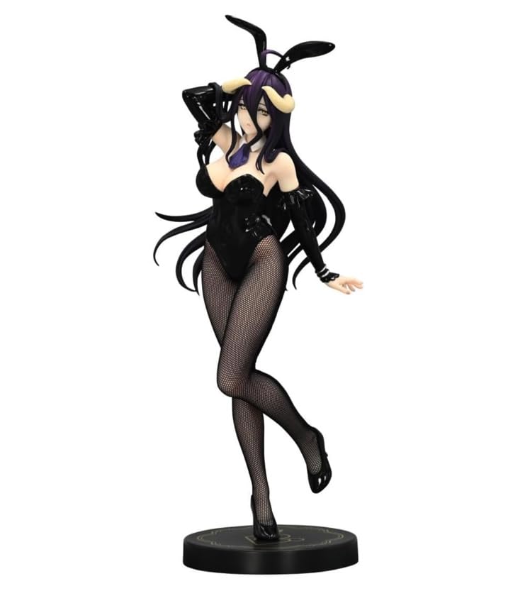 Albedo Bunny Figure Black Ver. BiCute Bunnies Figure Overlord Official Approx. 30cm