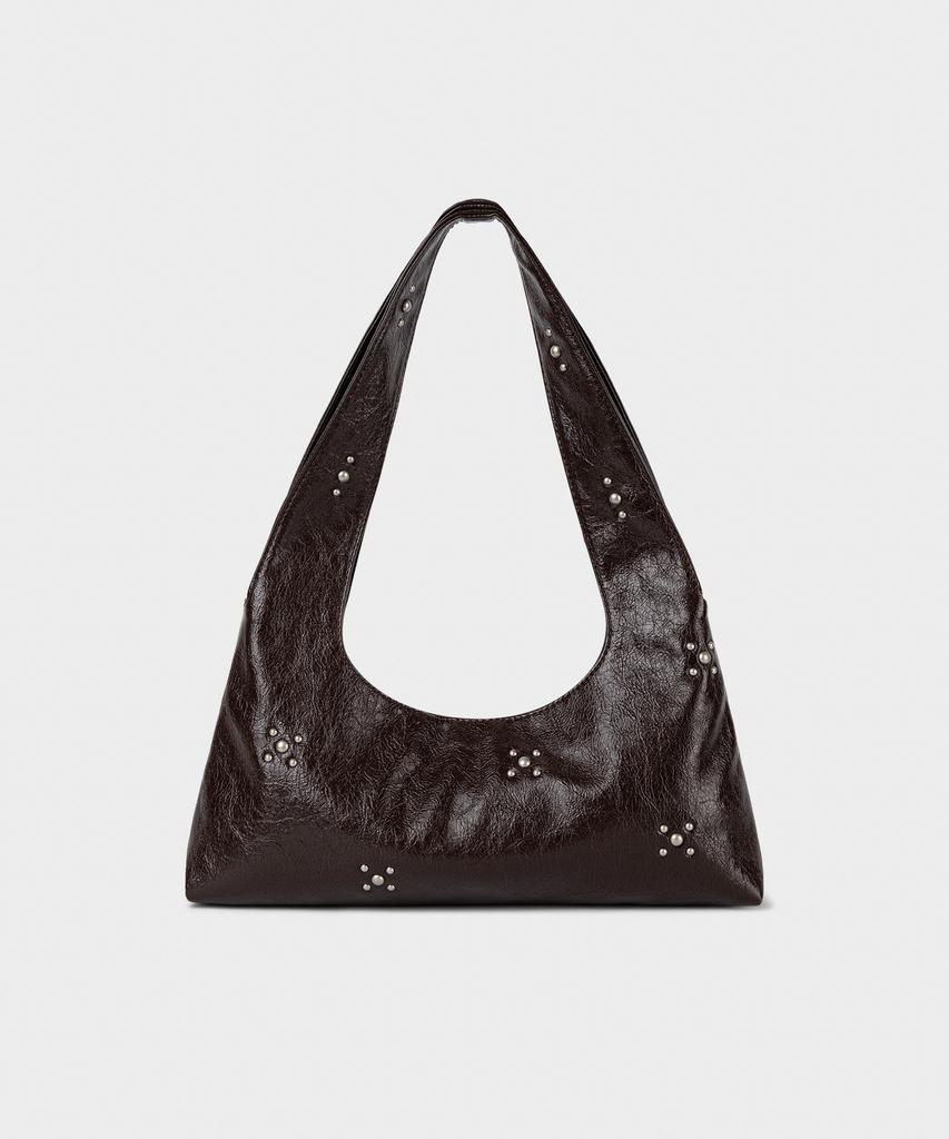 Khiho Liora Studded Bag Brown