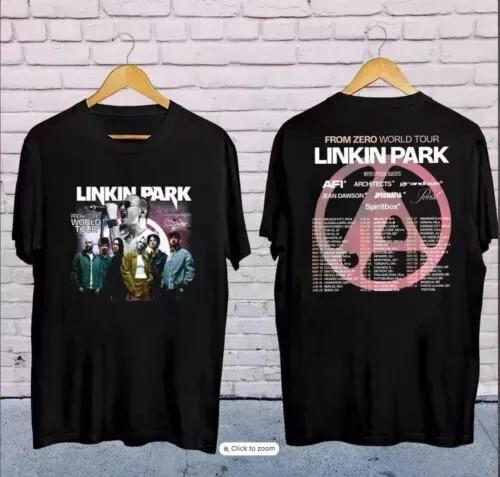 Футболка с логотипом группы Linkin Park 2026 Футболка Linkin Park From Zero World Tour XL
