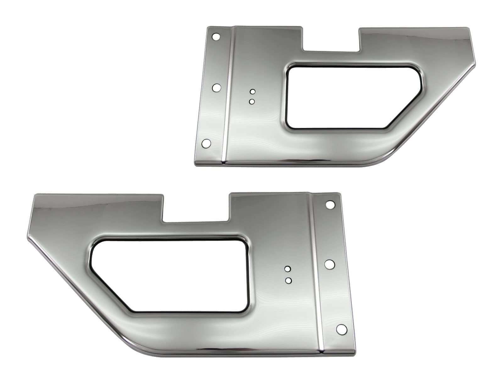 

BRIGHTZ Панели ступеней грузового отсека из нержавеющей стали с ультра-зеркальной полировкой (Набор из 2 предметов) для Nissan Atlas Diesel F25 (Грузовик-М-034)