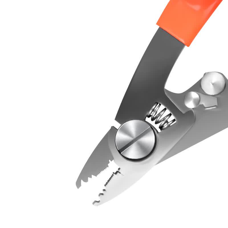 6-in-1 Fiber Optic Multi-Tool Stripper Pliers