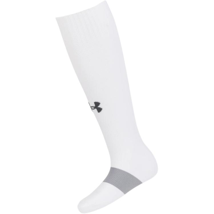 Under Armour Crew Socks Unisex 1 Pack White 1315607-100 L