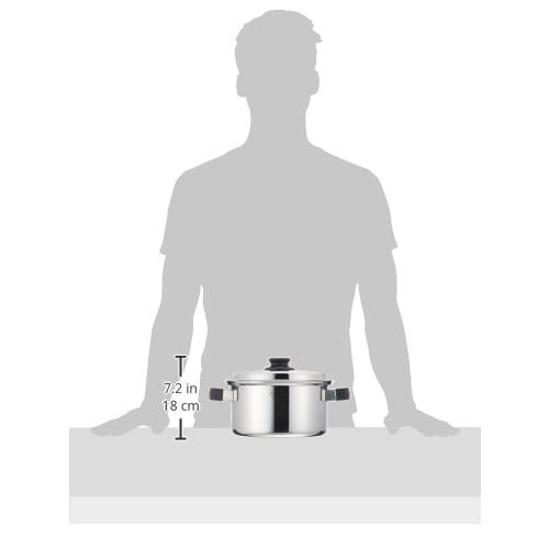 Vita Craft Arizona 21cm Silver Saucepan with Recipe Included, 8546