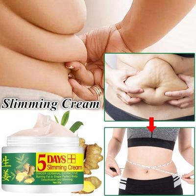 Ingwer-Körperschlankheitscreme, Fettverbrennungscreme, Gewichtsverlustmassage, Anti-Cellulite-Creme