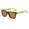 Wood Sunglasses Men Women Square Bamboo Women for Women Men Mirror Sun Glasses Oversize Retro  Masculino Handmade