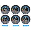Battery Level Indicator DC7-100V Car Voltage Meter Battery Capacity Tester Waterproof Universal Digital Circular Voltmeter