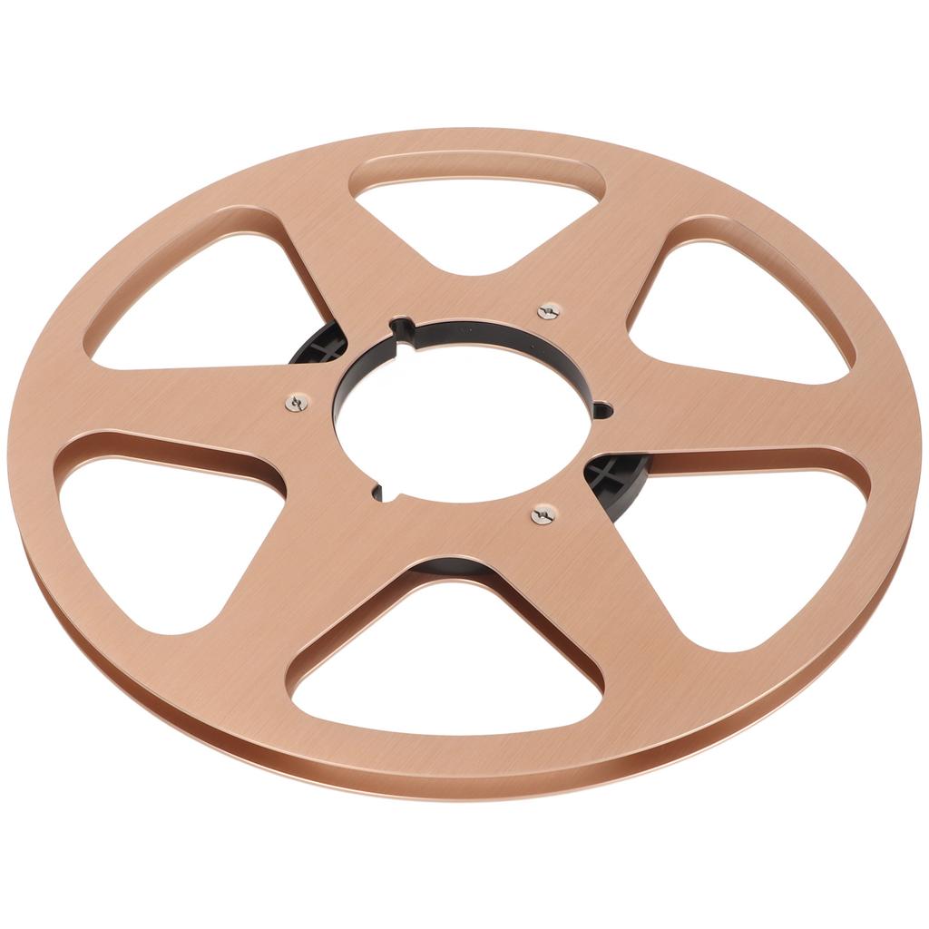 14 10 Inch Empty Tape Reel Aluminum Alloy Reel Tape Recorder Accessory Empty Disc Opening Machine