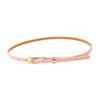 1Pc 12 Candy Colors Women'S Leather Belt Skinny Thin Dress Belt Waist Belt Waistband Dress Coat Waist Seal Jeans Belt