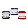 1pc Velvet Ring Earring Box Valentine's Day Gift Jewelry Storage Display Packaging Box Elegant Jewelry Display & Packaging Supplies