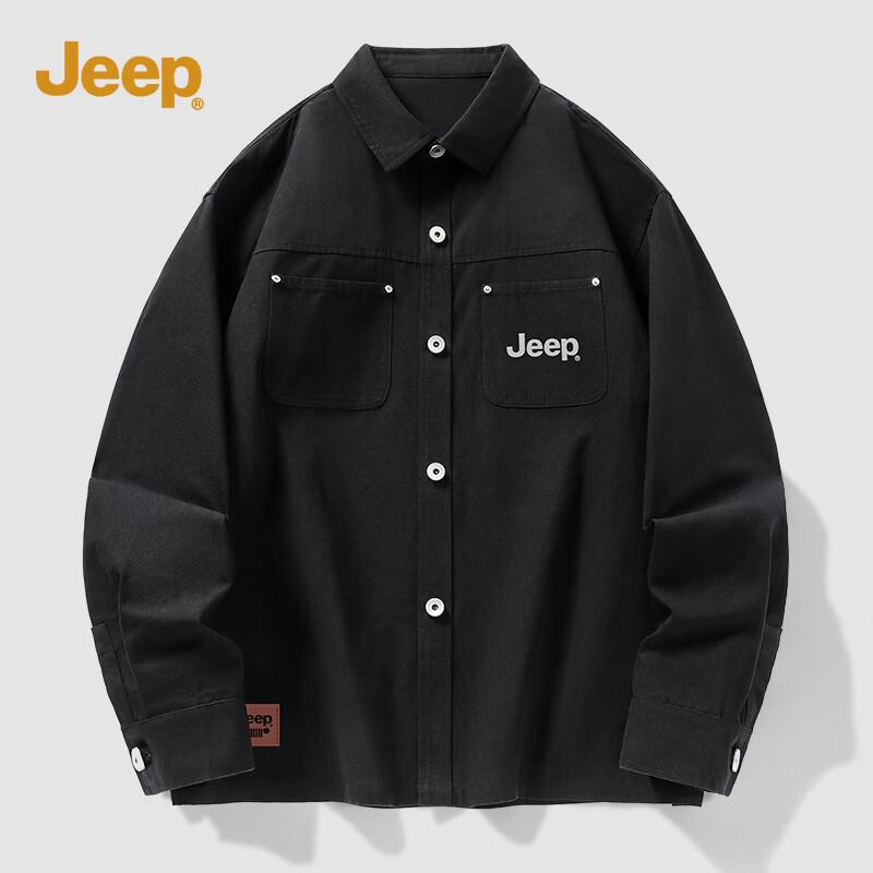 JEEP Men s Cotton Workwear Shirt Jacket XL