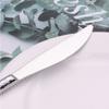 6/12/15Pcs Sliver Heavy Cutlery Stainless Steel 304 Tableware Western Dinner Set Mirror Hammer Pattern Handle Knife Fork Spoon