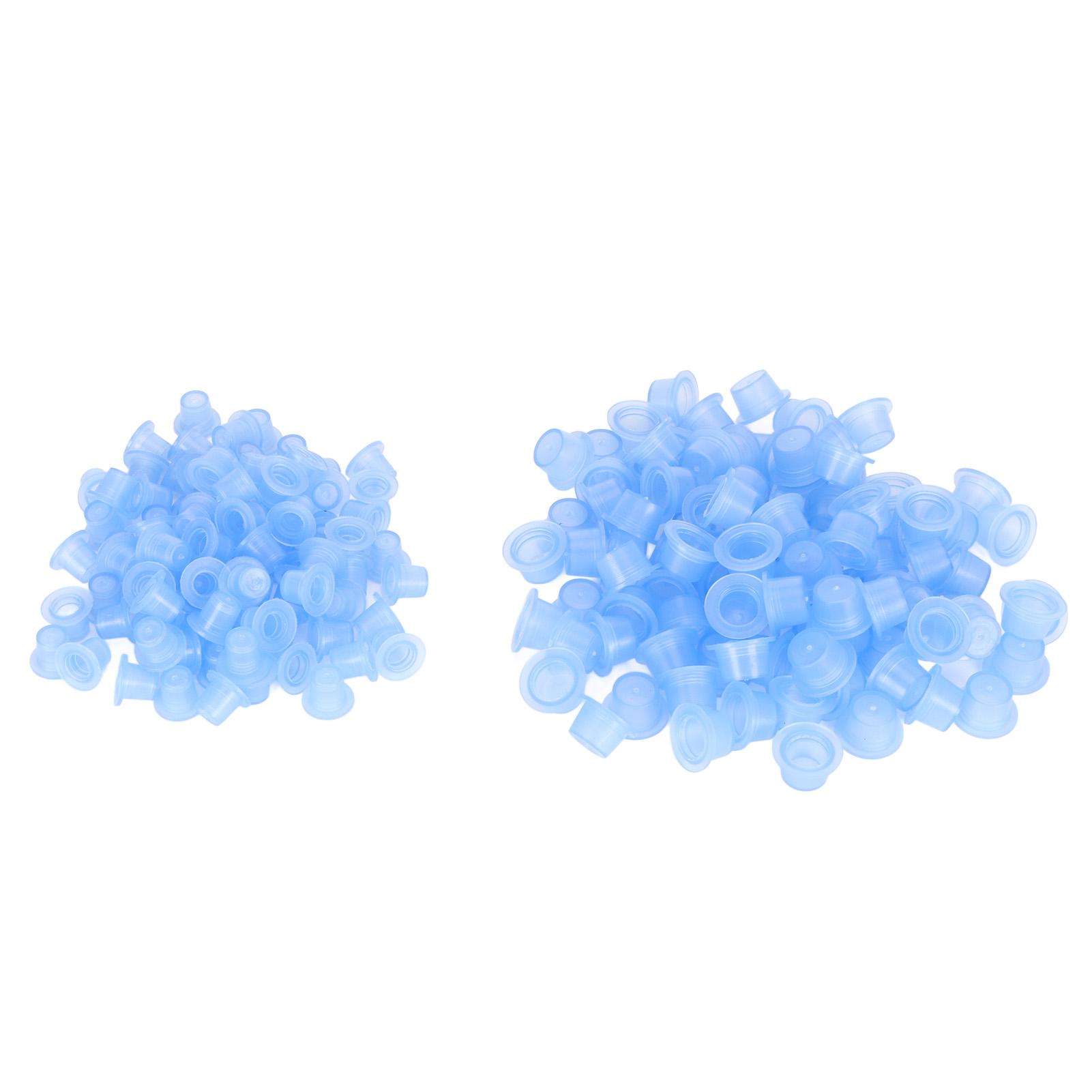 

1000 шт. Одноразовые чашки для тату-чернил Плоское дно Эластичный силикон Чашки для тату-пигмента Размеры S M