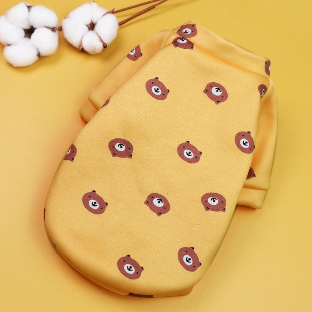 Pet Dou Cat Two-legged Clothing Sweater Spring Autumn Winter Pattern Dog Cat Teddy Clothing Supplies Dog Clothes