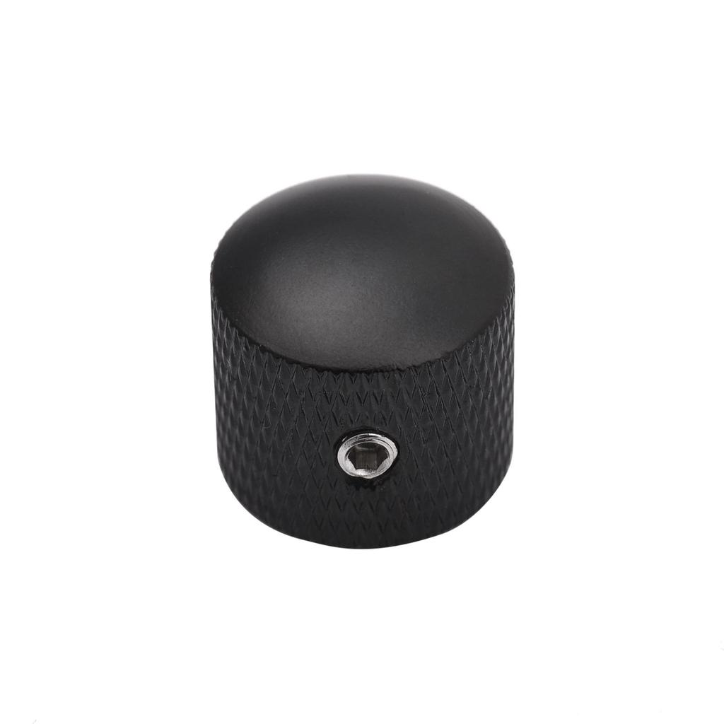 4pcs Metal Volume Tone Control Knob Dome Knob Set with Inner Hexagon Spanner for Electric Guitar Bass