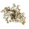 100 Pieces Blank Unfinished Wooden 0-9 Arabic Number Embellishments for