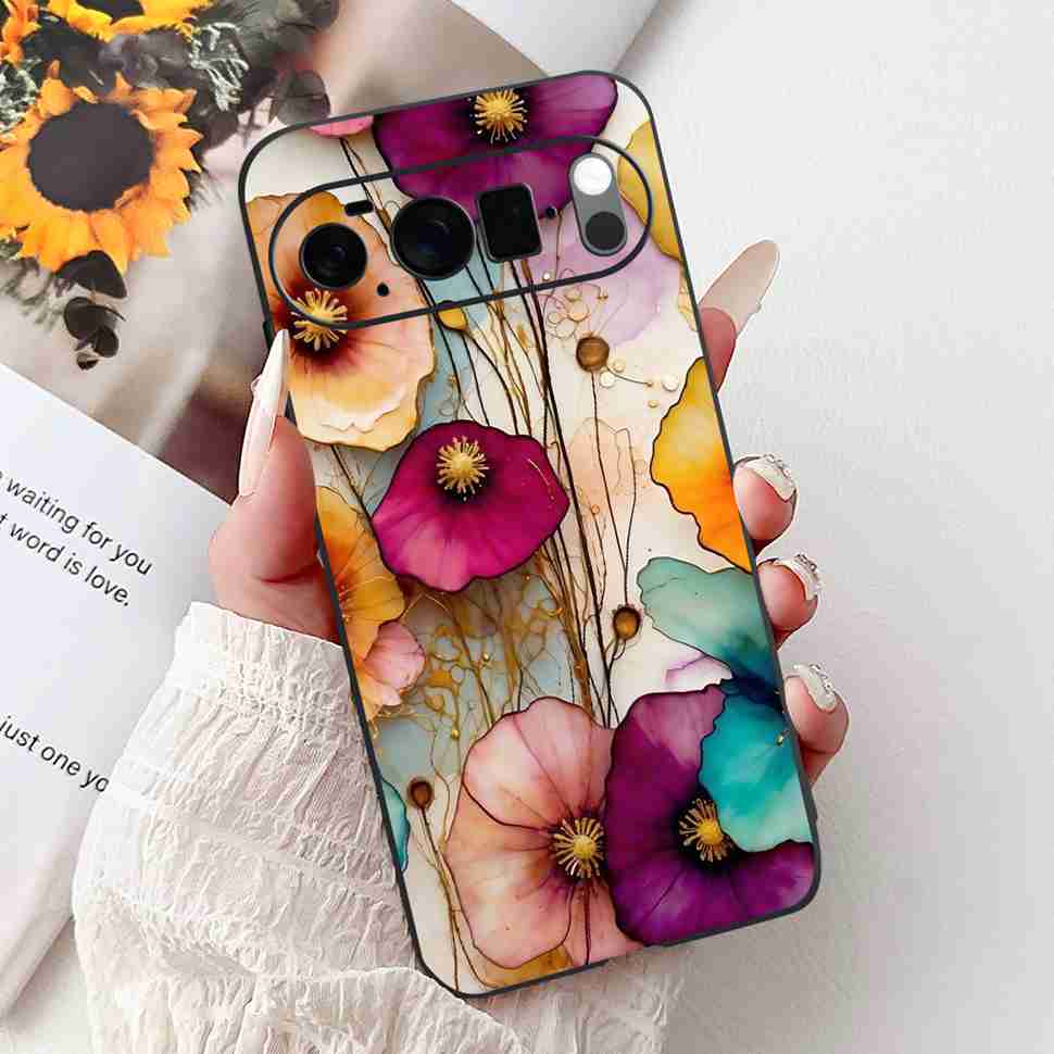 For Google Pixel 10 Pro Case Luxury Painted Covers 6.3" Soft Silicone Phone Case For Google Pixel 10 Pixel10 Pro Back Cover Capa