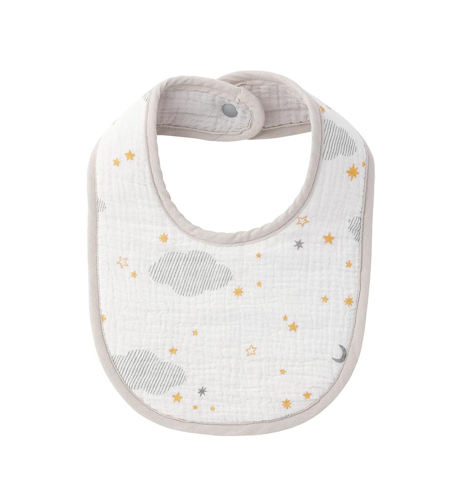 D by DADWAY Gauze Dreaming BBDB006360200 Bib, Star,