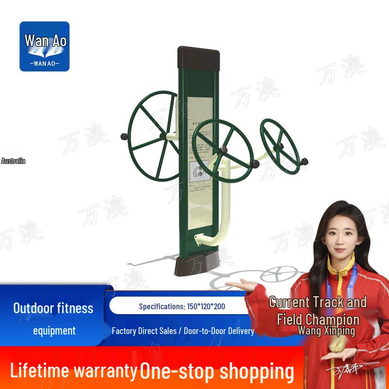 Luxury Outdoor Dual Turntable Fitness Machine