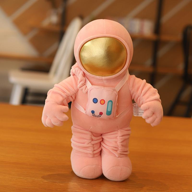 Creative Simulation Space Astronaut Doll Plush Toy Space Rocket Spaceship Pillow Children's Doll Ragdoll