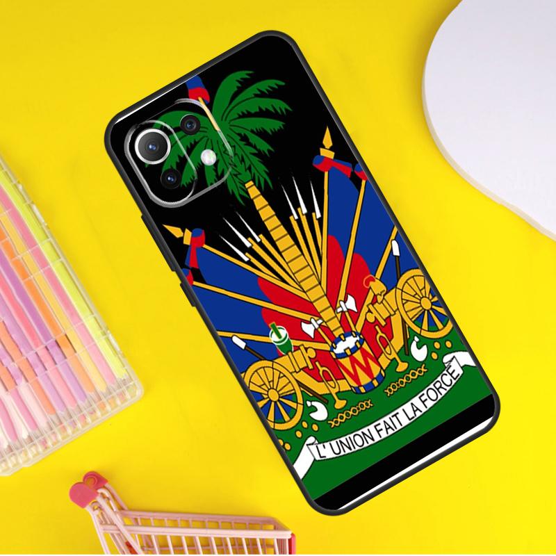 

Haiti Haitian Flag Cover For Xiaomi 14T Pro 11T 12T 13T 13 14 Ultra POCO X7 Pro X3 X5 F3 F5 F6 M6 X6 Pro Case Xiaomi 13