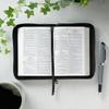 KJV Mini Pocket Edition: Zippered Black