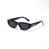 Xunge Cat Eye Retro Sunglasses: Thin Narrow Frame, European & American Style for Women & Men