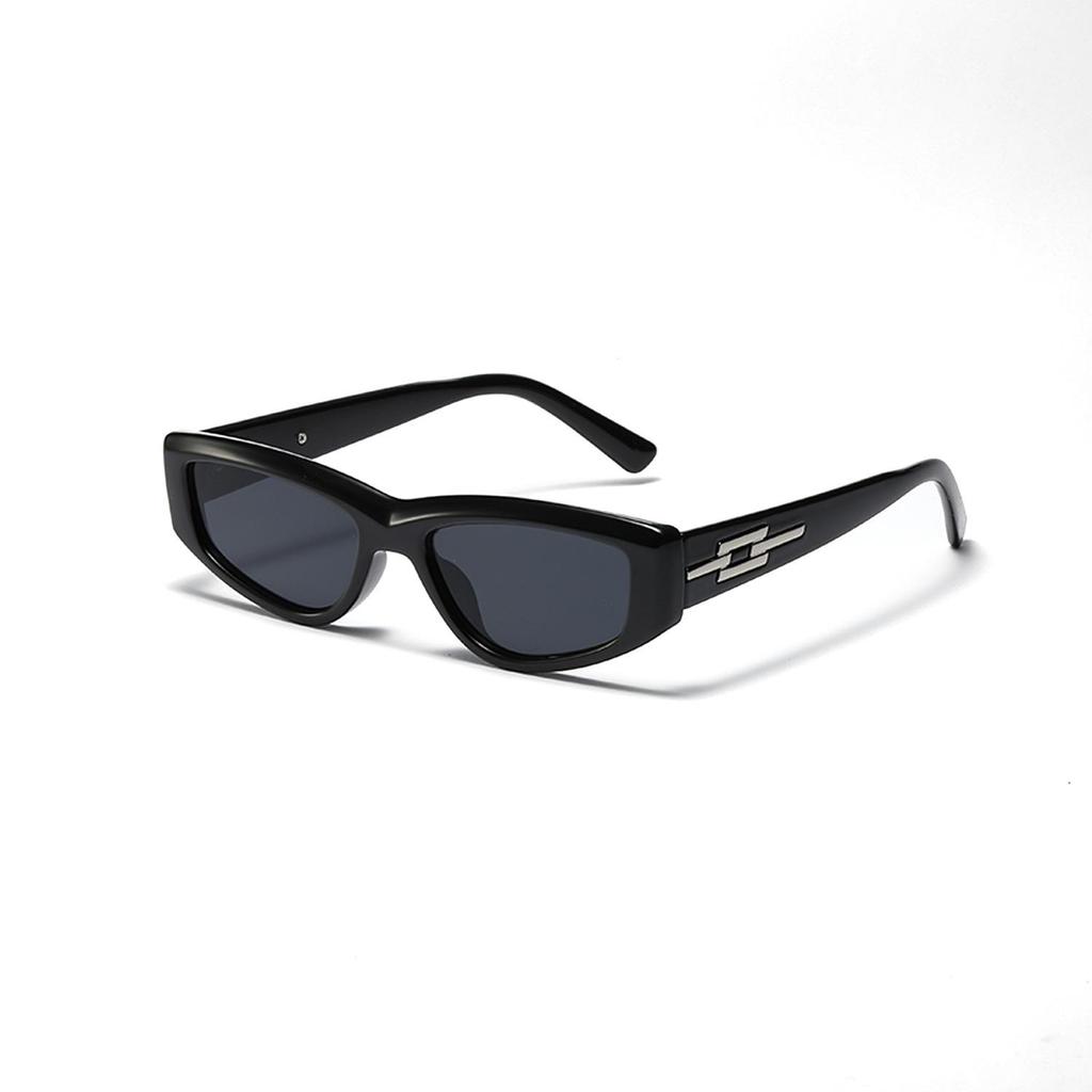 Xunge Cat Eye Retro Sunglasses: Thin Narrow Frame, European & American Style for Women & Men