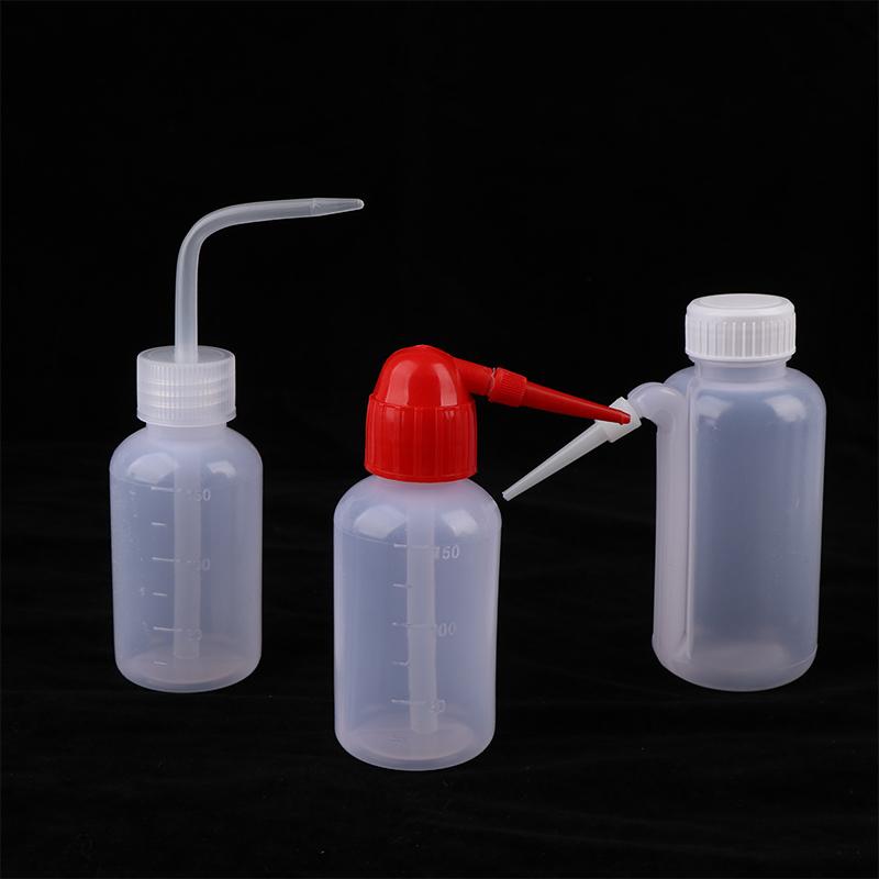 150/250/500/1000ml Tattoo & Eyelash Rinse Bottle: Squeeze Wash Tool for Professional Cleaning & Extension Care