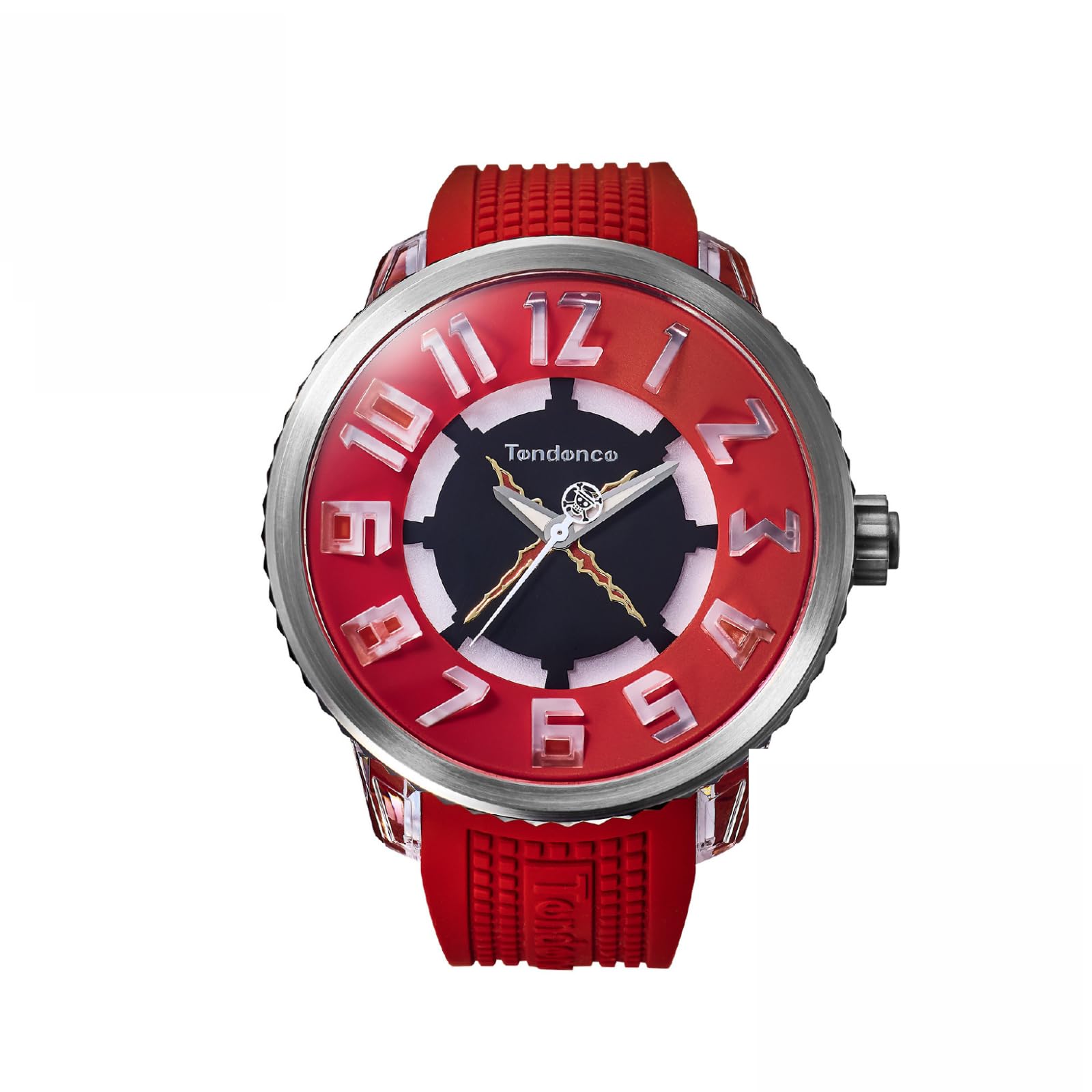 

TENDENCE ONE PIECE Collaboration Luffy Quartz 10 ATM Water Mineral Red TY532021 Watch, Model, Movement, Resistance, Glass, Dial, Unisex, [Authentic]