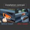 For Ford Maverick   Orange ABS Inner Door Handle Frame Bowl Trim Cover
