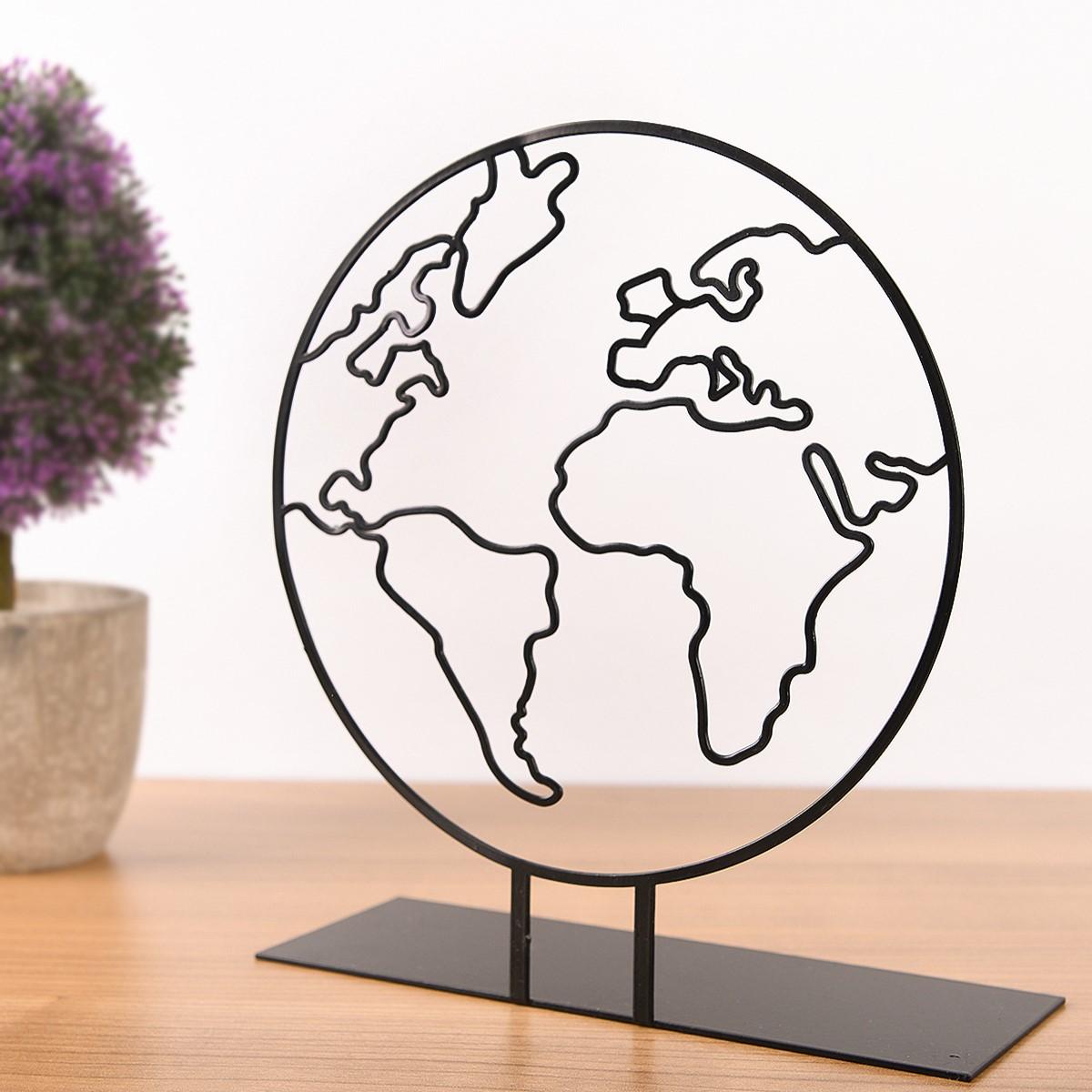 

Muyika Metal Tabletop Figurine Foglia 22x20cm Bbl-m