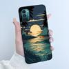 For Nokia G21 G11 Plus Case Cute Love Rabbit Cartoon Black TPU Silicone Soft Cover For NokiaG21 G 11 G11Plus Bumper Phone Case