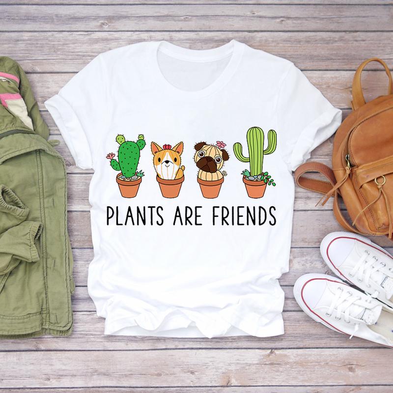 2023 Womens T-Shirt Dream Feather Graphic Fashion Print Women Harajuku Top Female Tshirt Oversize White Short Clothes