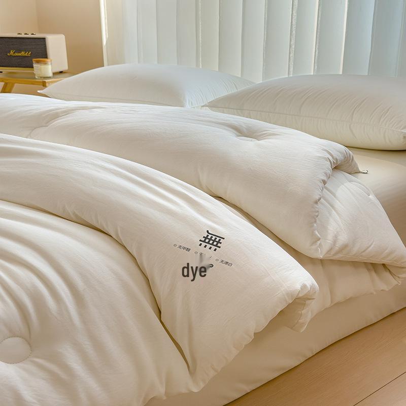2025 Thickened Winter Cotton Quilt Comforter - Warm & Cozy Bedding for Dorms and Students, Perfect for Spring and Autumn